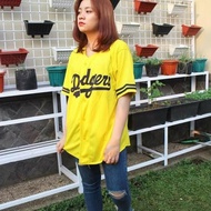 Baseball Jersey - Yellow Dodgers Baseball Shirt
