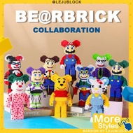 【LEJUBLOCK】bearbrick building blocks kaws nano block mario figure toys for kids gift for boyfriend iron Man doll hello kitty winnie the pooh Buzz Lightyear Lotso puzzle Doraemon pikachu Pokemon Captain America Avengers SpongeBob garfield spiderman 玩具