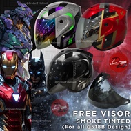 (FREE VISOR) X-Dot G518B Helmet QUASAR VANDAL G518B Topi Keledar Murah Helmet 头盔 ACES R2 Helmet