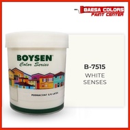 ◺ ☏ ◶ BOYSEN PERMACOAT LATEX PAINT COLOR SERIES WHITE SENSES (B-7515)