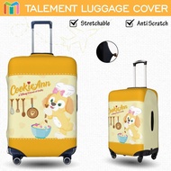 Cookieann Luggage Protector Cover Personalized Suitcase cover Stretchable Travel Luggage Accessories