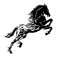[Year of the Horse Sticker] Car Sticker Car Motorcycle Electric Car Modified Decorative Sticker Benm