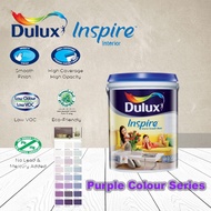 ICI Dulux Inspire Interior Smooth Sheen for Interior Wall Paint (Purple Colour Series) 1 Litre / 5 L