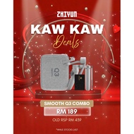 ZHIYUN SmoothQ3 Smartphone Gimbal Stabilizer 3-Axis with Rotatable Fill Light & Gesture Control for 