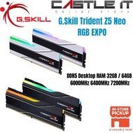G.Skill Trident Z5 Neo RGB EXPO DDR5 Desktop RAM 32GB / 64GB 6000 6400 7200 MHz (CL26 CL28 CL32)