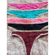 Lace thong pants in many designs, error (available in 333)