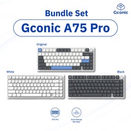 คีย์บอร์ด Gconic  รุ่น A75 Pro Ultra Slim Mechanical สีมาตราฐาน Black Switch