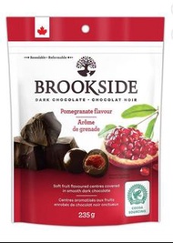 現貨！🇨🇦BROOKSIDE Dark Chocolate石榴味朱古力Pomegranate Flavour, 235g