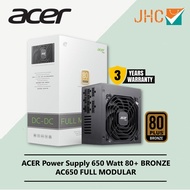 ACER 650W 80+ Bronze Full Modular Power Supply Emachines ACER AC650 650 Watt PSU/