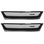 [WSU Store] Exclusive2X Car Front Bumper Mesh Grill Grille Gloss Black Racing Grills for AE101 1993 