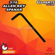 🚜3/16 ALLEN KEY SPANAR | GS PARTS