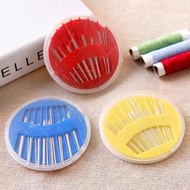 Round box needle, hand-sewing embroidery needle, disc needle, needle box DIY Handmade circular embro