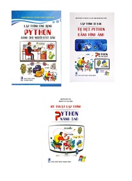 Sách - Combo Python Dành Cho Người Bắt Đầu + Lập Trình Cơ Bản - Tự Học Python Bằng Hình Ảnh + Kỹ Thu
