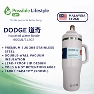 Dodge SUS304 Stainless Steel Thermos Tumbler Bottle Insulated Flask Vacuum Water Bottle 900ml