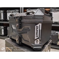 DUHAN 1X ABS HARD PLASTIC TOP BOX 45L-58L Motorcycle Top Box