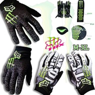 FOX claws Racing Motorcycle Gloves MX Anti-Slip Breathble Motorcross MTB Bike M-XL Full Finger Gloves