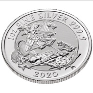 koin perak Valiant 2020 - 1 oz silver coin 