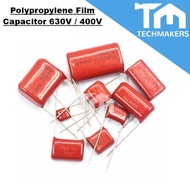 Capacitor CBB21 CBB22 400V 630V CBB Polypropylene Film Capacitor 101 103 104 105 125J 221 222 223 22