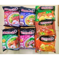 Omachi Noodles Ribs/Beef/Spicy and Sour Shrimp/Spaghetti/Beef Crab Noodles (5 packs)