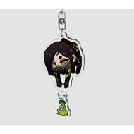 [VALORANT] Grabby hands acrylic keychain - Vipe