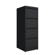 四層密碼儲物櫃 - 黑色 | 大容量辦公室儲物櫃 | 文件存放櫃