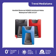 Adata Waterproof HD650 Antishock External Hard Disk USB 3.0 2.5"