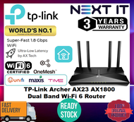 [READY STOCK]TP-LINK Archer AX23 AX1800 Dual Band WiFi 6 Router For UniFi/Maxis/Time Fiber
