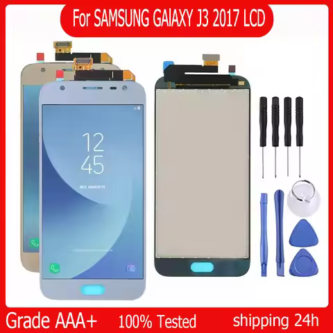 Super AMOLED LCD For SAMSUNG GAlAXY J3 2017 LCD Display Touch Screen Digitizer Assembly J330 J3 Pro 