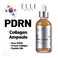 ELLE Paris PDRN Collagen Ampoule 100ml – PDRN, Collagen for Hydrating, Firming, Radiant Skin