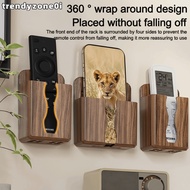 TRENDYZONE0I TV Remote Control Storage Box, Wall Mounted Universal Remote Controller Holder, Adhesiv