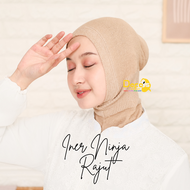 DEFA Ciput iner dalaman kerudung ninja rajut nutup leher dan dada non tali dan resleting terbaru dan