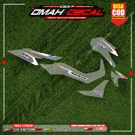 New transparent NMAX striping, latest minimalist racing motif modification, NMAX sticker zk-06