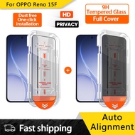 For OPPO Reno 15F HD Privacy Tempered Glass For OPPO Reno 15 Pro Max mini 14F 13F 14 Pro 14 13 13F 1