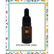 LIQUID PURE NICOTINE / NIKOTIN CAIR MURNI RTS VAPES VAPE USA 10ML