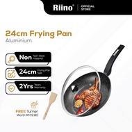 CS-Kochsysteme Anti-Lekat Aluminium Kuali Goreng (24cm) 085841 Frying Pan