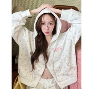 พร้อมส่ง เสื้อคาร์ดิแกนเสื้อคลุมเเขนยาว Cintage ☻ Fluffy Downtown (cardigan) ☻