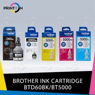 [ORIGINAL] BROTHER INK BTD60BK BT6000BK BT5000C BT5000M BT5000Y BLACK CYAN MAGENTA YELLOW
