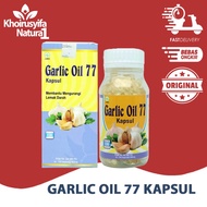 GARLIC OIL 77 CONTENTS 100 CAPSULES GARLIC OIL FOR CHOLESTEROL