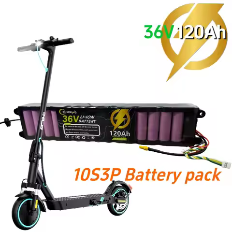 SUMMING 36V 120000mAH Suitable for Xiaomi M365 M356 Pro dedicated 18650 lithium-ion battery pack,Ran