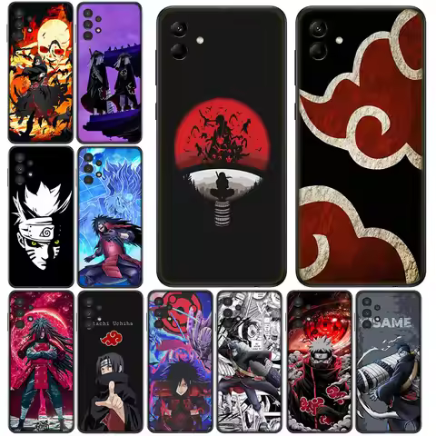 KISAME Itachi Narutos Akatsuki Madaras Cover for Samsung Galaxy S22 S20 S21 Fe Ultra S9 Plus + A13 A