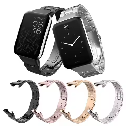Bracelet for Xiaomi Band 7 Pro Strap Metal Stainless Steel Band For MI Band 7 Pro Smart Band Strap A