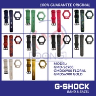 [ORIGINAL] G-SHOCK MINI Gmd-s6900 , Gmds6900 floral, Gmds6900 gold BAND AND BEZEL "bnb" 100% ORIGINA