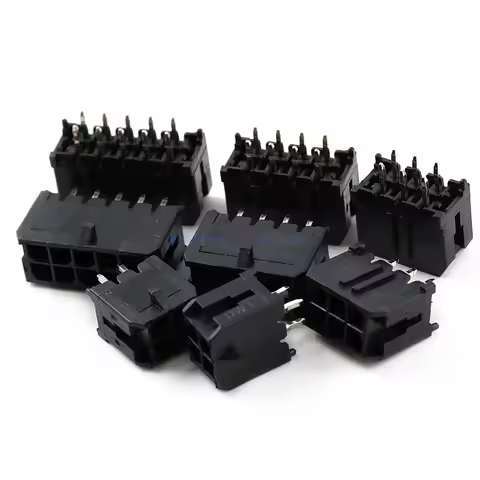 10PCS MX 3.0mm Pitch Straight Pin Holder 43025 Small 5557 Pin Socket 2P 4P 6P 8P 10P 12P 24P Connect