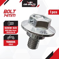 90109-068B4 90109-068B5 Yamaha Original Y16ZR Y16 135LC FI V8 Bolt Coolant Spare Tank Size 10 Panjan