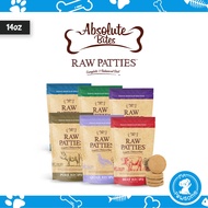 [2 for $88] Absolute Bites Raw Patties Freeze Dried Dog Food 14oz