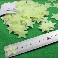 Star Stickers Per 100pcs Wall Sticker/ Glow In The Dark Star Sticker Sticker Glow In The Dark Star W