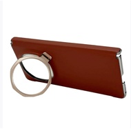 Original Case For Honor Magic V5 Luxury Leather Bracket Back Cover Case for Honor Magic V3