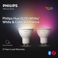 Philips Hue GU10 White Ambience / White and Color Ambiance LED Smart Spot Light  Bluetooth, Alexa, G