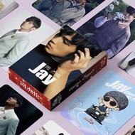 Jay Chou JAY personal peripheral three-inch boxed set of 55 JAY Chou JAY personal Merchandise 10cm Box 55 Laser Photocards LOMO Card Photo Birthday Gift wh24511