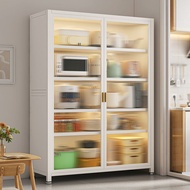 HY-6/Kitchen Shelf Floor Multi-Layer Storage Cabinet Storage Cabinet Household Storage Multi-Function Cupboard Cupboard